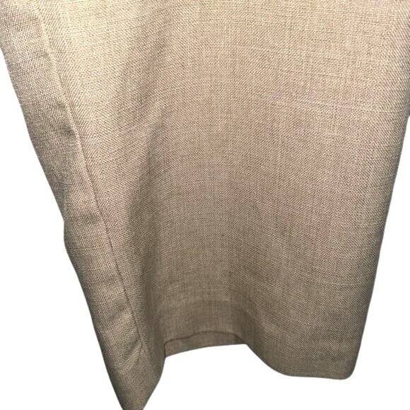 Alfred Dunner Womens Size 16 Beige Straight Leg Pants Polyester - Picture 6 of 10